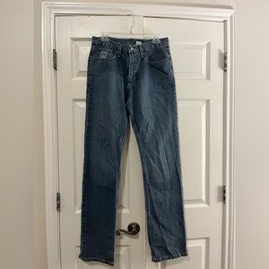 Cinch silver label 30x34